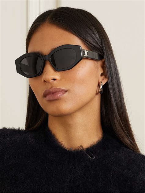 cat eye sunglasses celine|celebrity celine cat eye sunglasses.